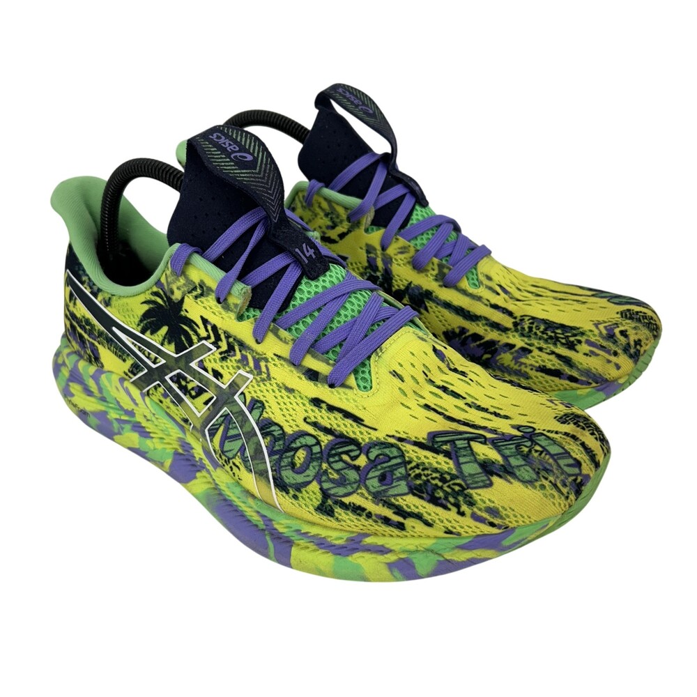 ASICS Shoes Womens Size 10.5 Noosa Tri 14 Multicolor Tropical Running Sneakers